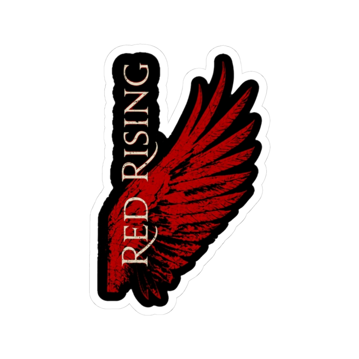 Wing Of Red Rising Sticker