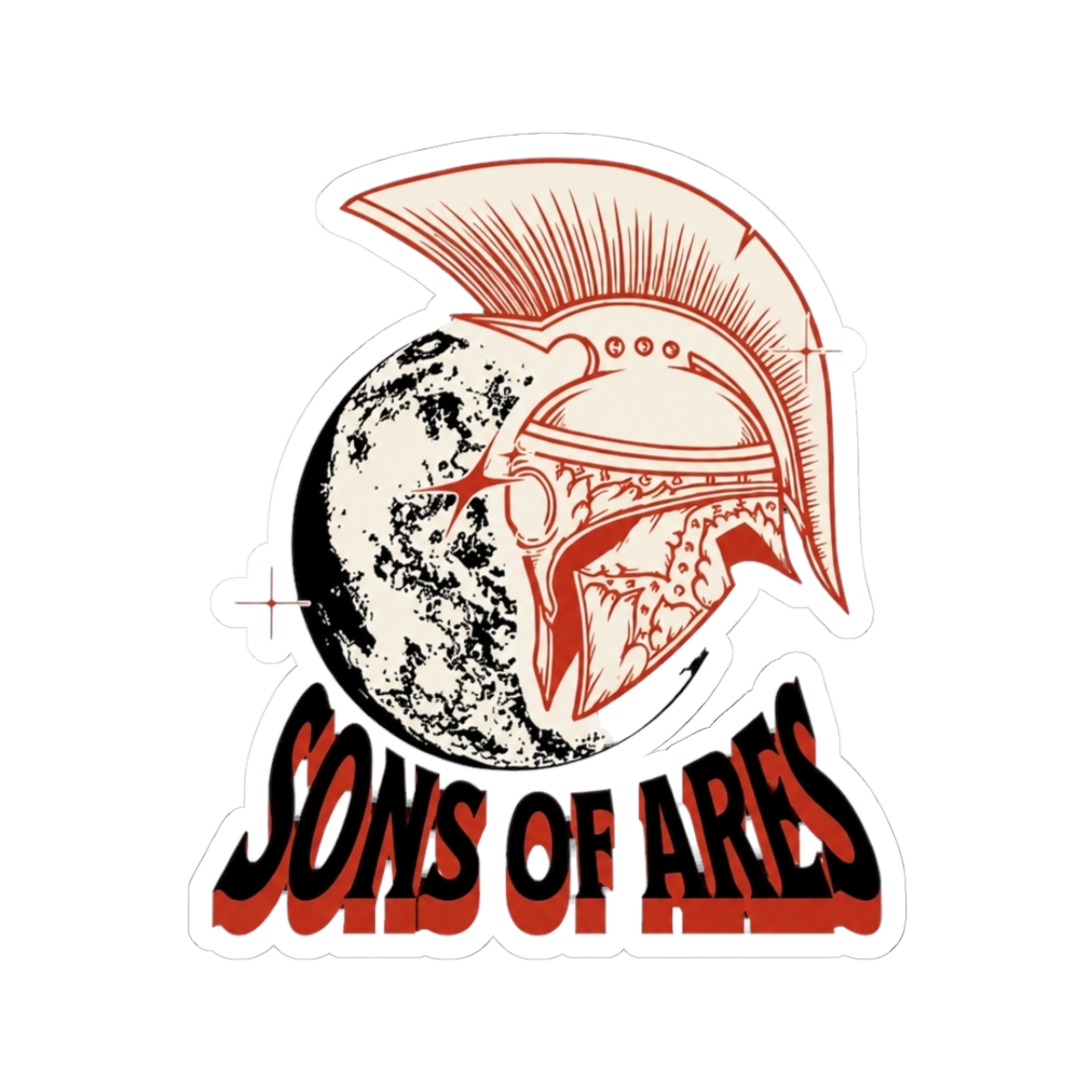 Red Rising - Sons of Ares Sticker