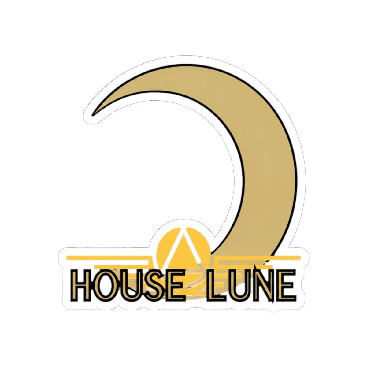 House Lune Standard Red Rising Inspired - alternate angle 1, merchandise