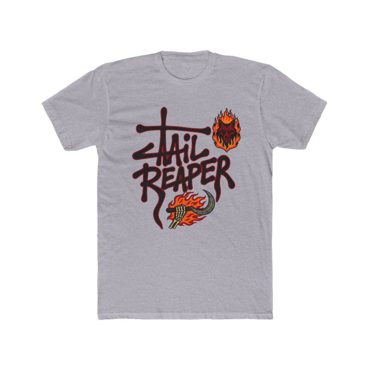 Red Rising Omnis Vir Lupus hail reaper T Shirt - alternate angle 3, merchandise