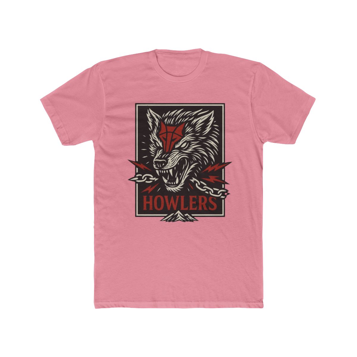 Howlers Wolf T Shirt - Red Rising Inspired Sci-Fi Tee for Book Lovers, Darrow & Sevro Graphic Shirt