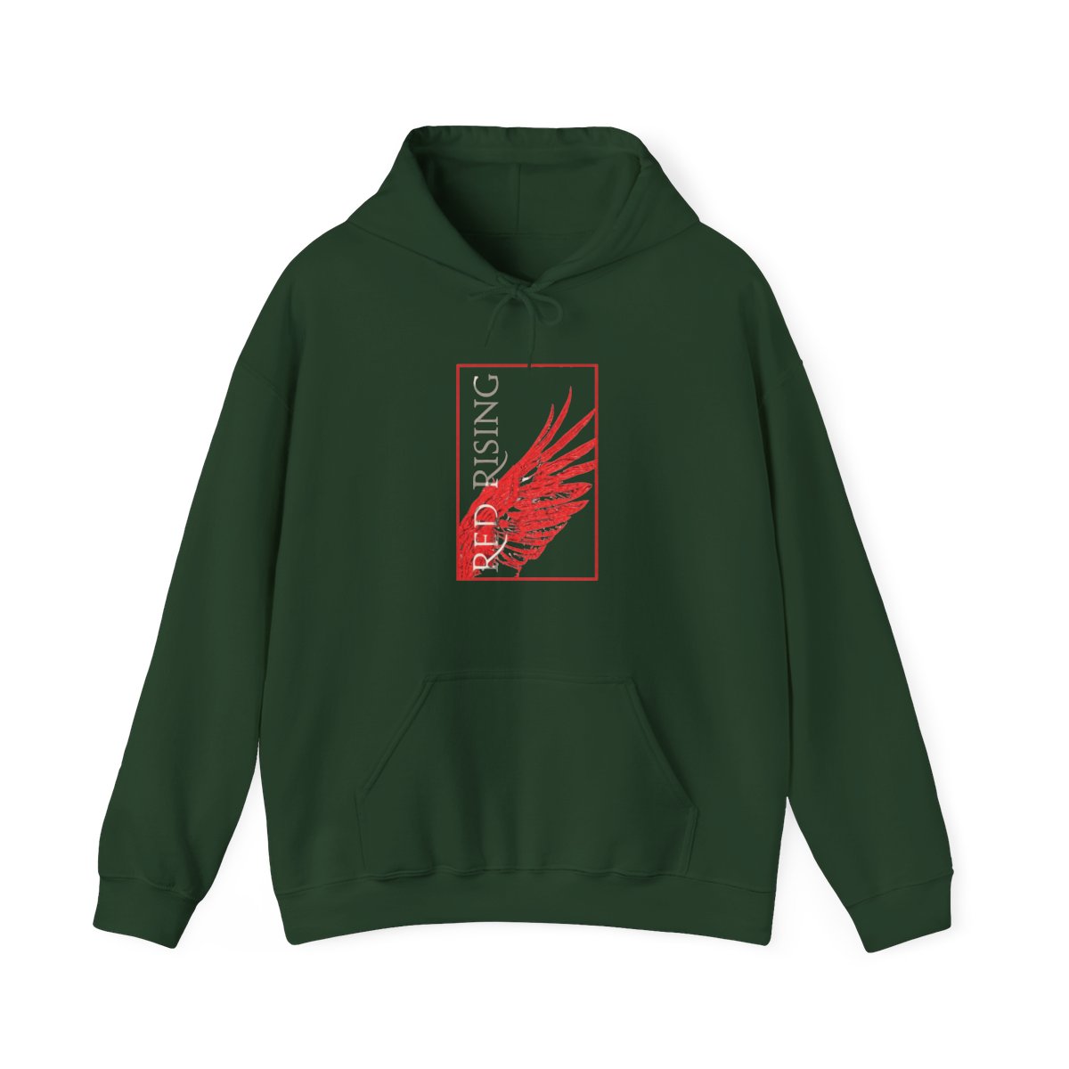 Red Rising Book Cover Hoodie - alternate angle 5, merchandise