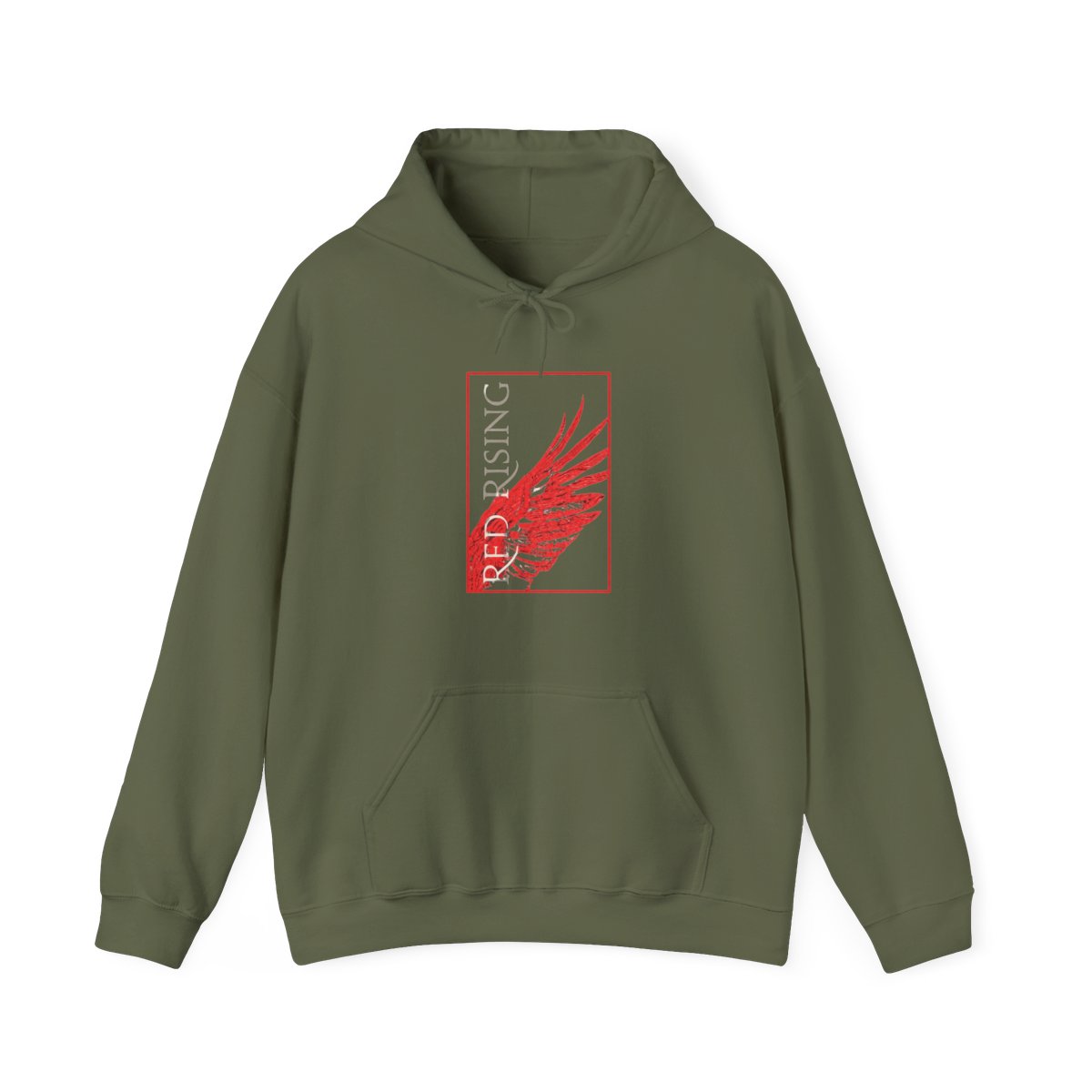 Red Rising Book Cover Hoodie - alternate angle 4, merchandise