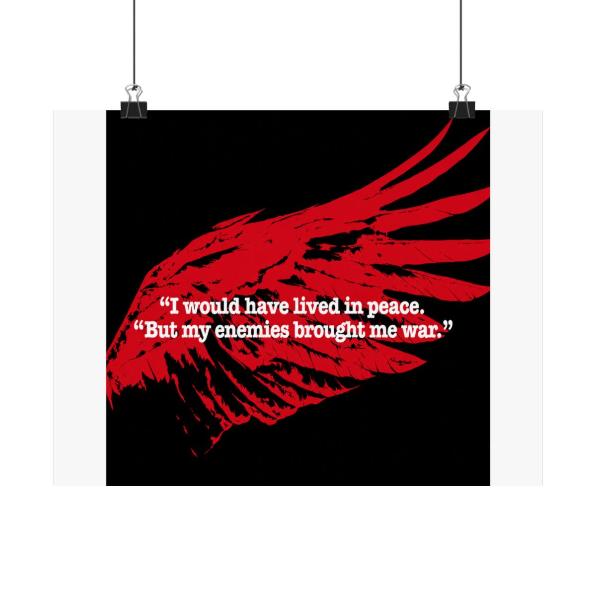 Red Rising Quote - Horizontal - alternate angle 5, merchandise