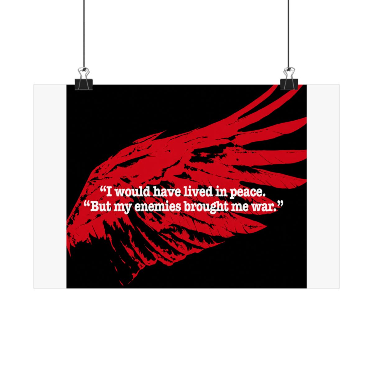 Red Rising Quote - Horizontal - alternate angle 4, merchandise
